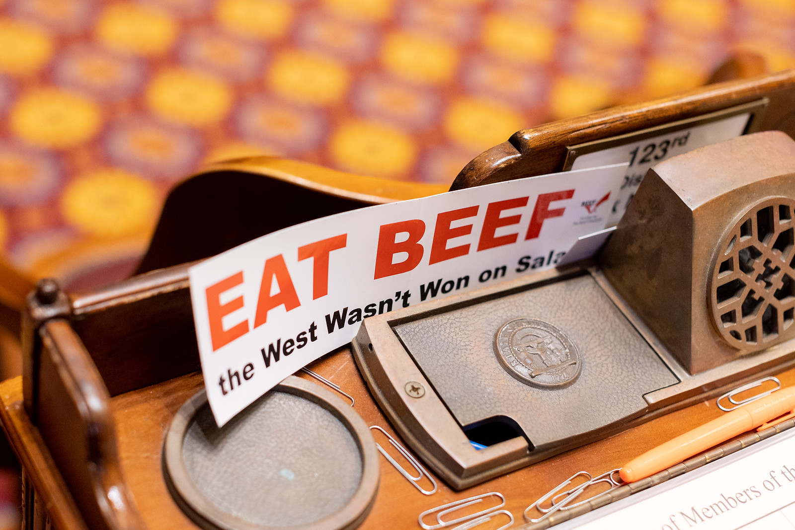 Eat Beef Display
