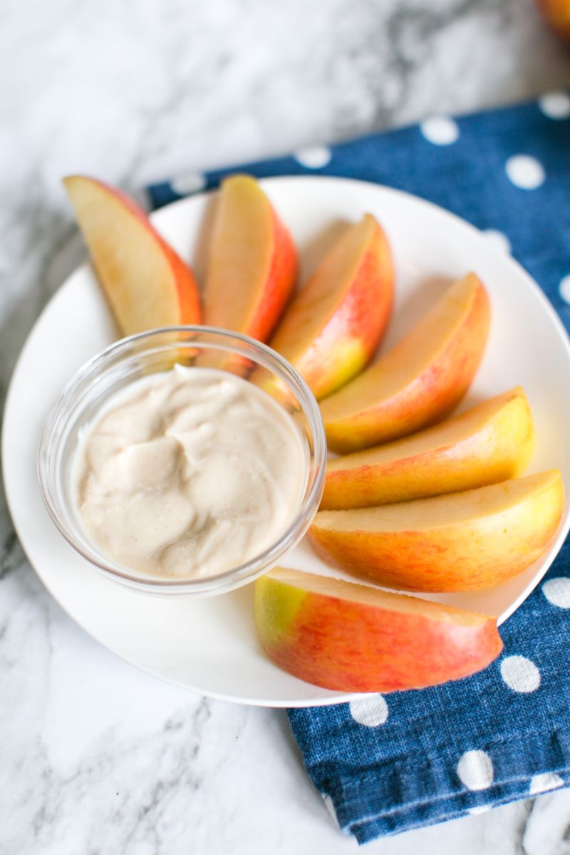 Peanut Butter Whip with Apples