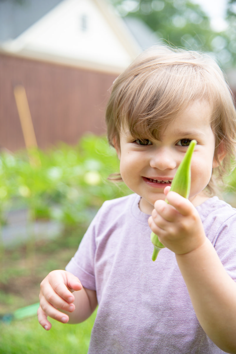 Mommy & Me: Air Fryer Okra