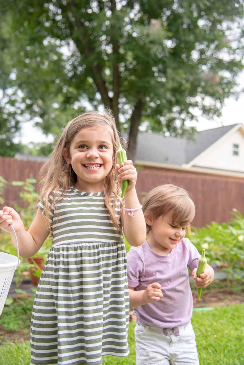 Mommy & Me: Air Fryer Okra