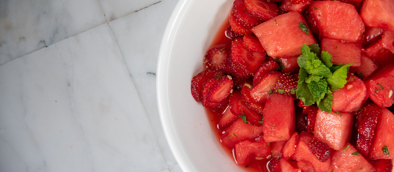 Strawberry Watermelon Salad