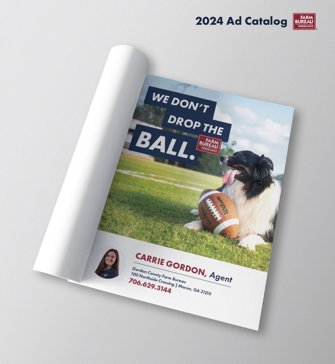 GFB Insurance We Dont Drop the Ball Ad 1