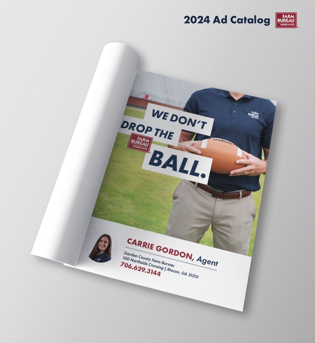 GFB Insurance We Dont Drop the Ball Ad 2