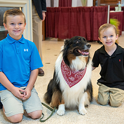 Lucky the Dog from Georgia Farm Bureau