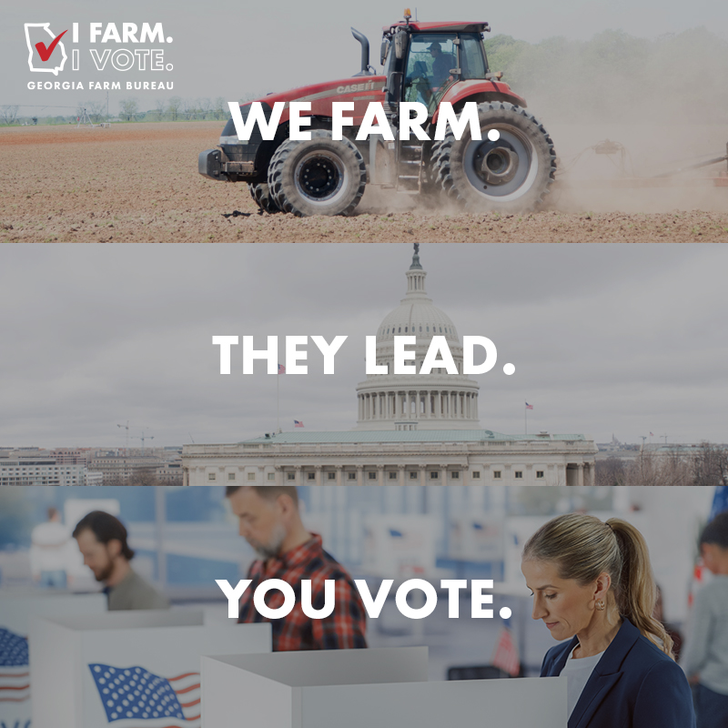 I Farm I Vote Social Graphic GFB