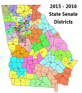 georgia house of representatives district map District Information georgia house of representatives district map